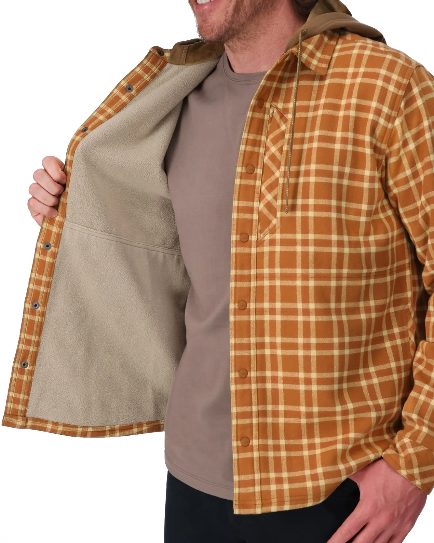 Men's Coldweather Hooded Shacket