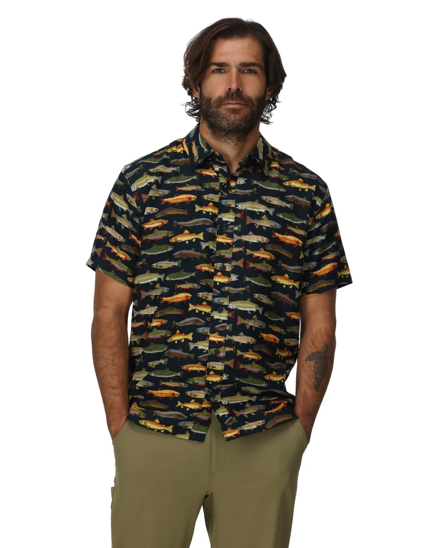 Men's Tailout SS Shirt - Natural