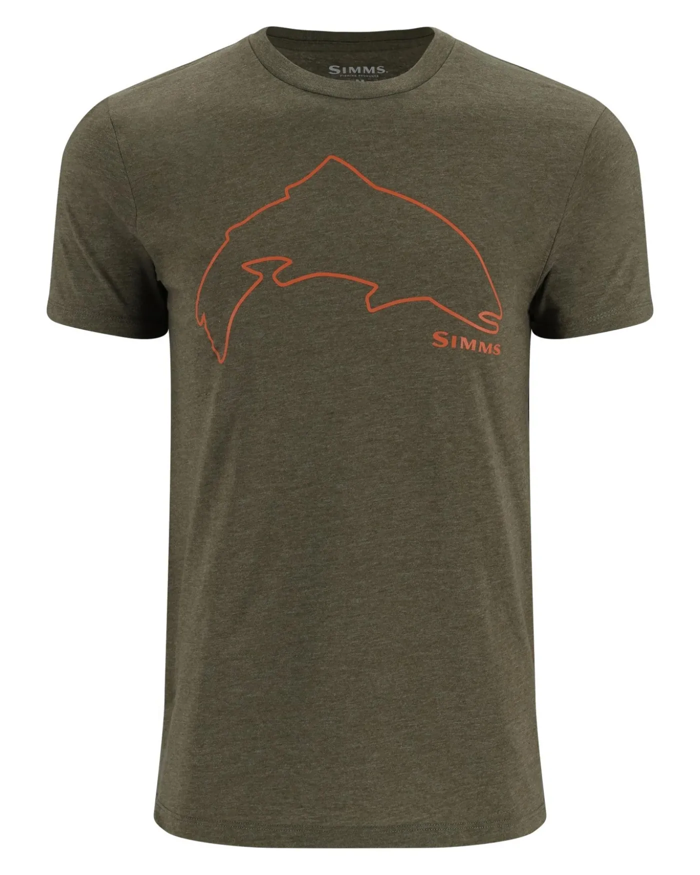 Men's Trout Outline T-Shirt