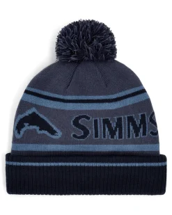 Tip-Up Pom Beanie