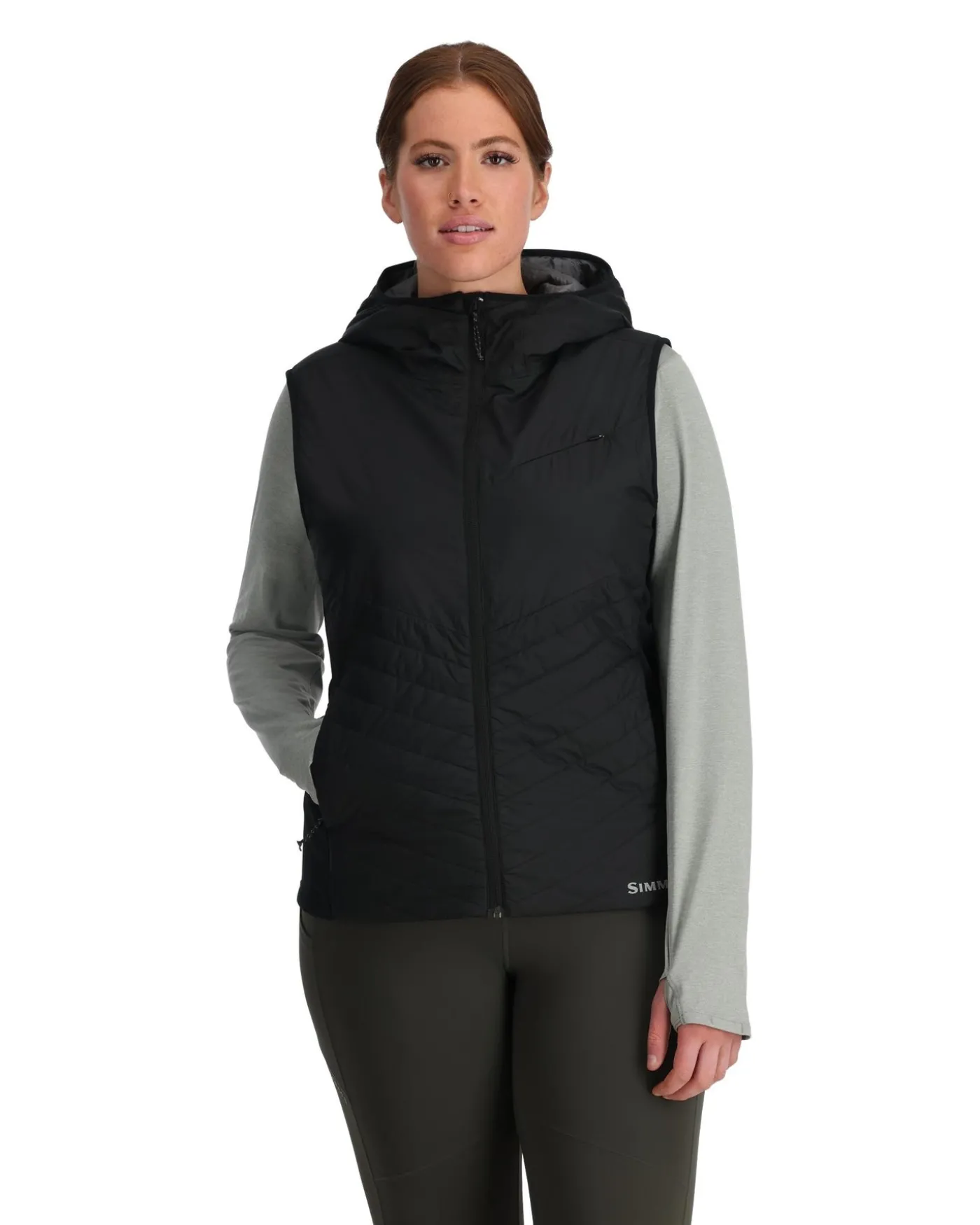 Women's Fall Run Hybrid Hooded Vest