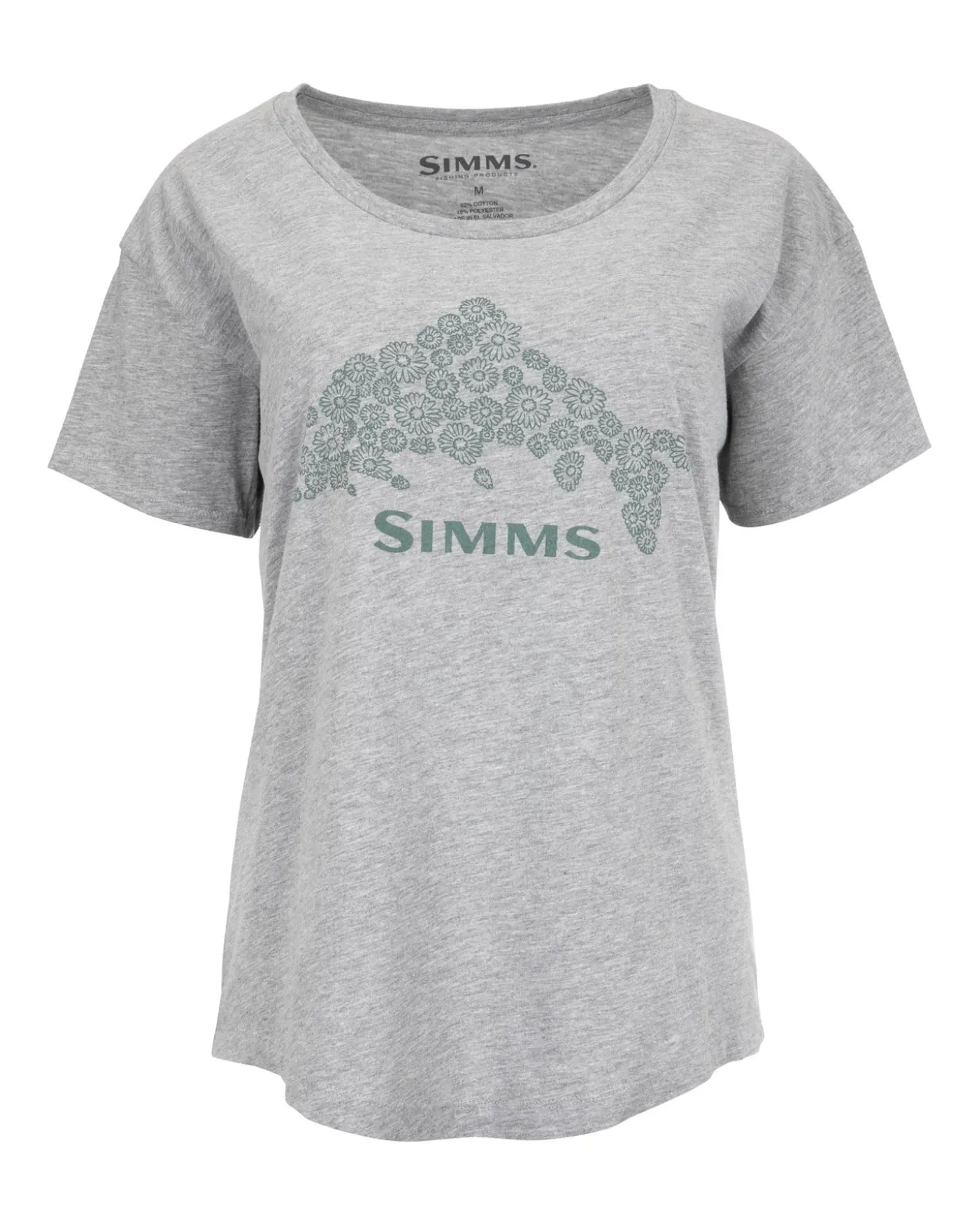 Women's Floral Trout T-Shirt