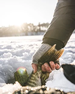 Wool Half-Finger Glove