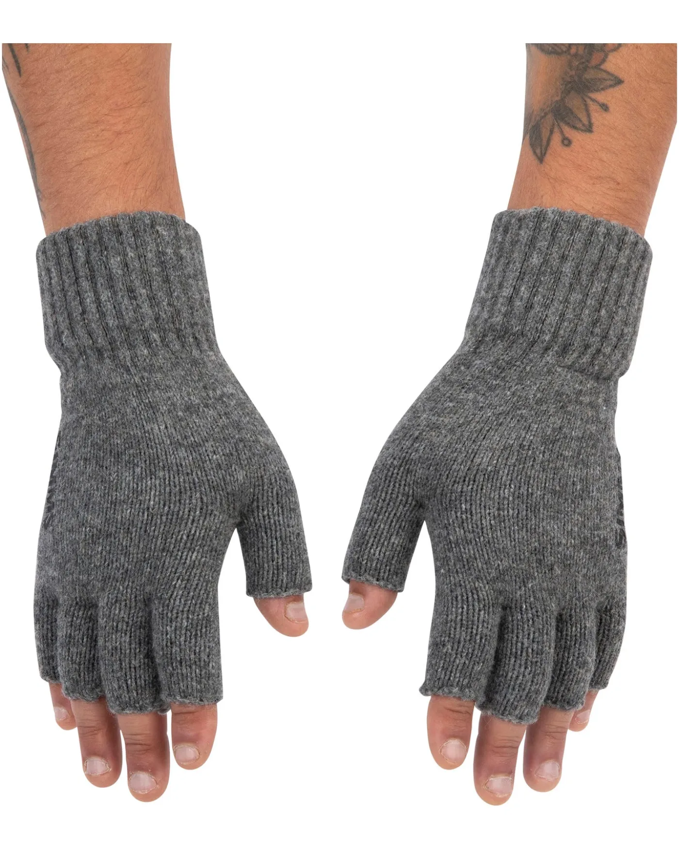 Wool Half-Finger Glove